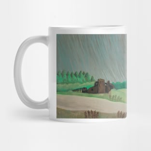 Un Matin De Pluie by Henri Rousseau Mug